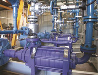 Twenty SSV valves protect the pumps in the oil sands project.